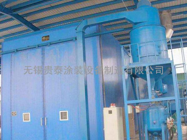 自動回收式環保氣力型噴砂房